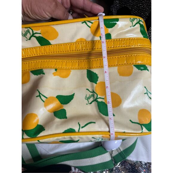 Y2k super rare vintage juicy couture fruit lemon cooler bag box lunch carrier - Picture 2 of 15